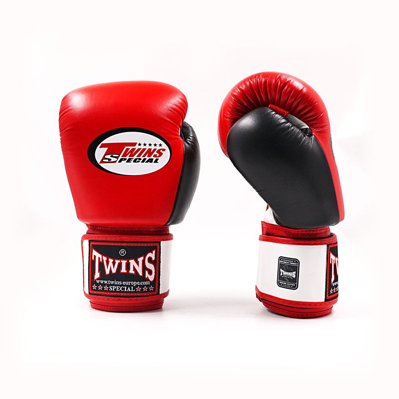 Twins Boxhandschuhe BGVL3 Air – Rot/Schwarz/Weiss