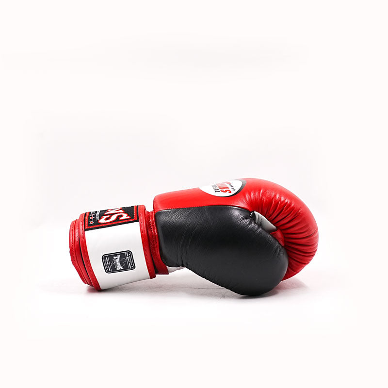 Twins Boxhandschuhe BGVL3 Air – Rot/Schwarz/Weiss