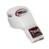 Twins Boxhandschuhe BGLL3 mit Schnürung – Weiss