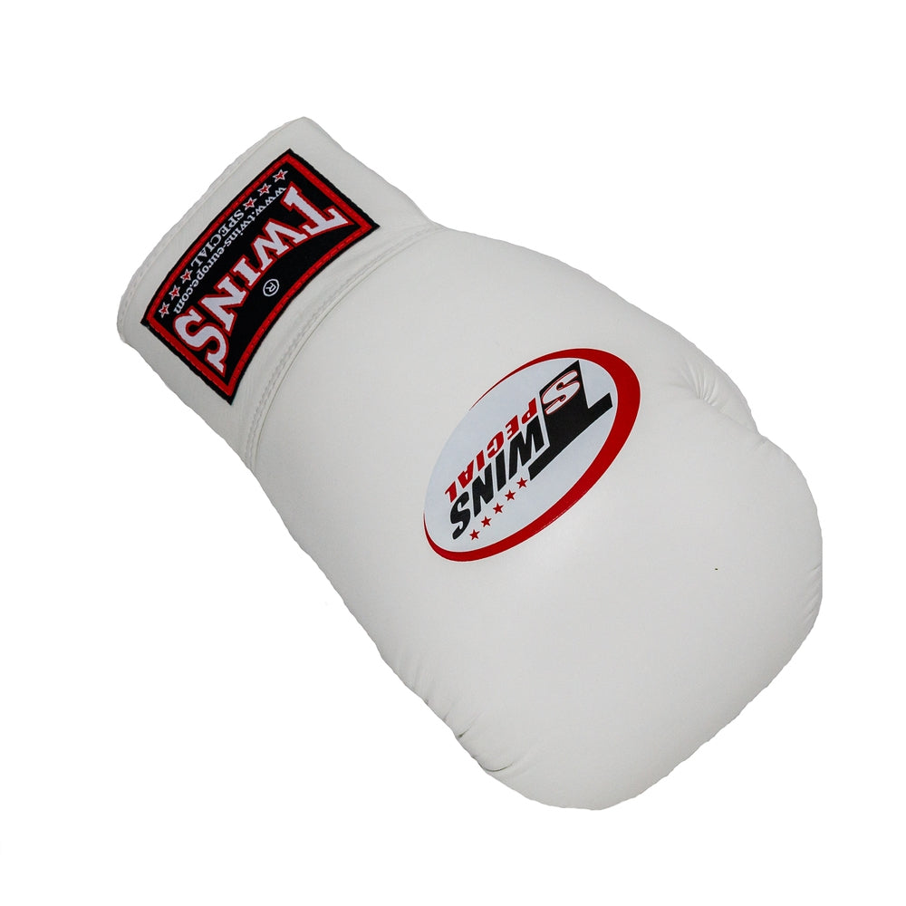 Twins Boxhandschuhe BGLL3 mit Schnürung – Weiss