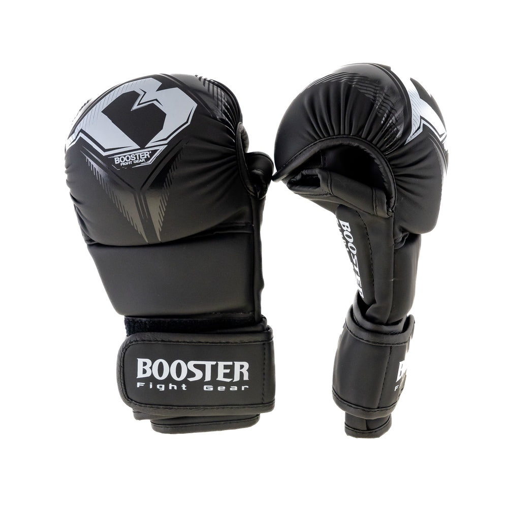 Booster MMA Sparring Handschuhe Bangkok - Schwarz/Silber