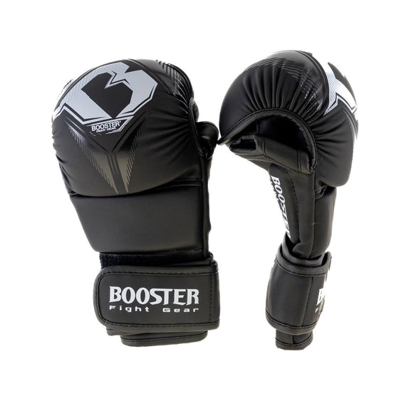 Booster MMA Sparring Handschuhe Bangkok - Schwarz/Silber