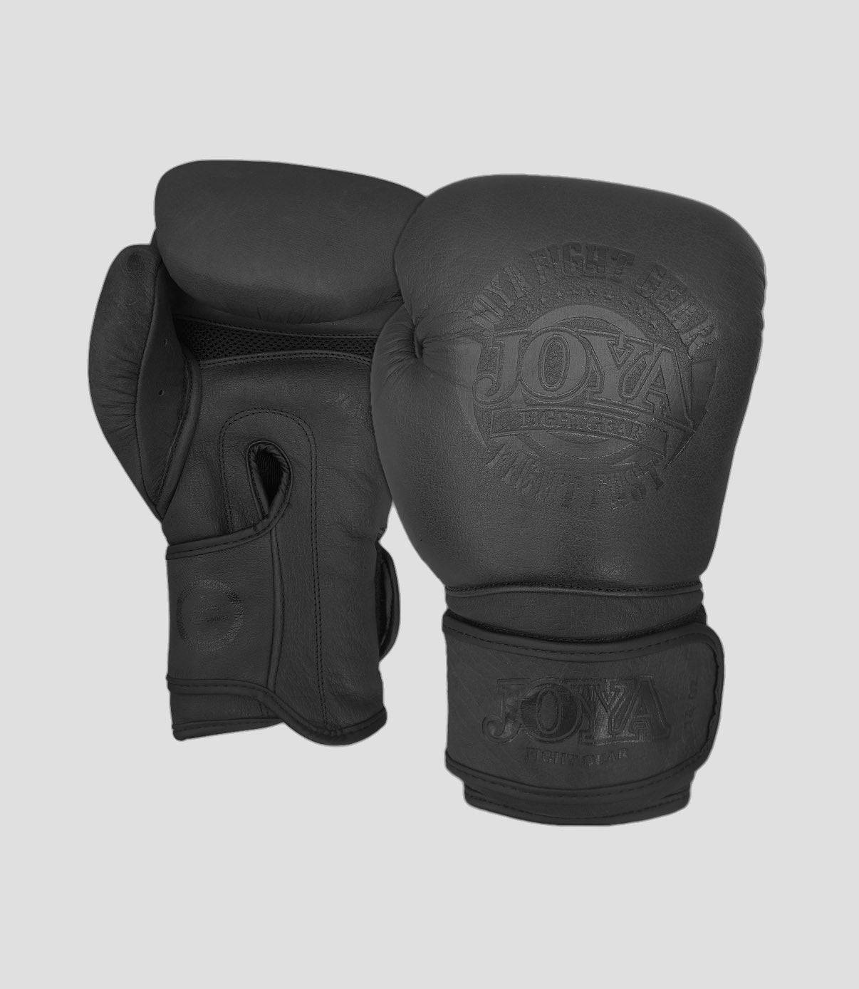 Joya Boxhandschuhe Fight Fast - Schwarz Matt - The Fight Company Deutschland