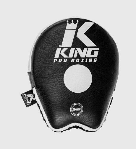 King Pro Boxing Boxpratzen FM - Schwarz/Weiss - The Fight Company Deutschland