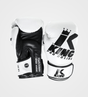 King Boxhandschuhe Platinum 5 - Weiss/Schwarz - The Fight Company Deutschland