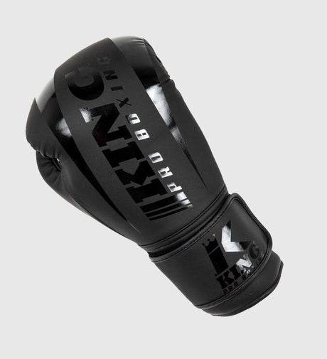 King Boxhandschuhe Revo - Schwarz/Schwarz - The Fight Company Deutschland