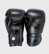 King Boxhandschuhe Star 12 - Schwarz/Schwarz - The Fight Company Deutschland