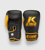 King Boxhandschuhe Star 16 - Schwarz/Gold - The Fight Company Deutschland