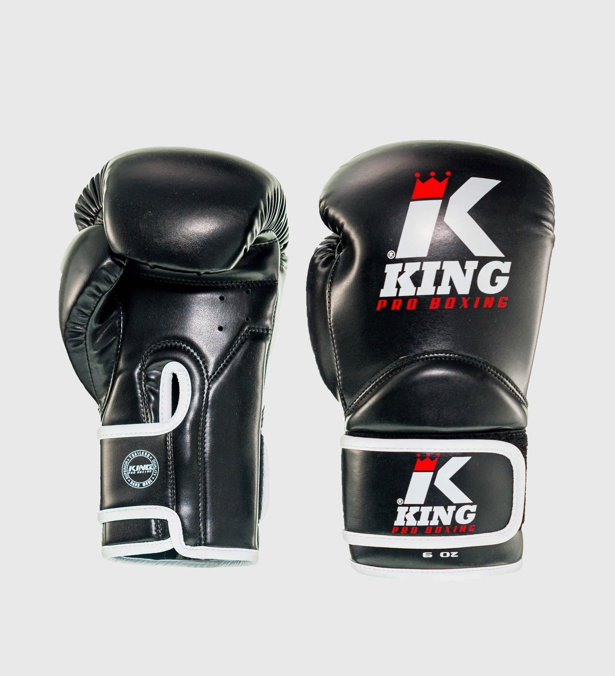 King Boxhandschuhe BG1 Kids - Schwarz/Weiss - The Fight Company Deutschland