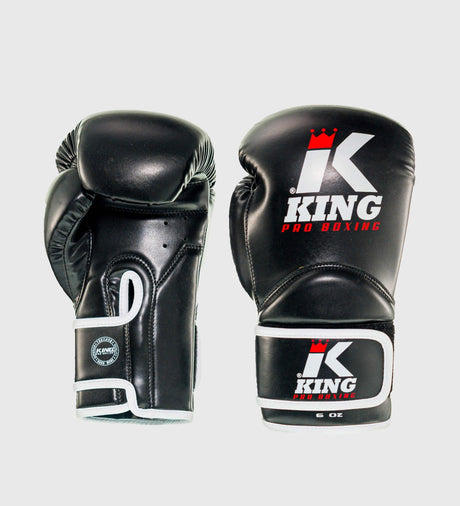 King Boxhandschuhe BG1 Kids - Schwarz/Weiss - The Fight Company Deutschland
