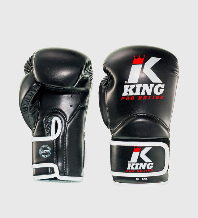 King Boxhandschuhe BG1 Kids - Schwarz/Weiss - The Fight Company Deutschland