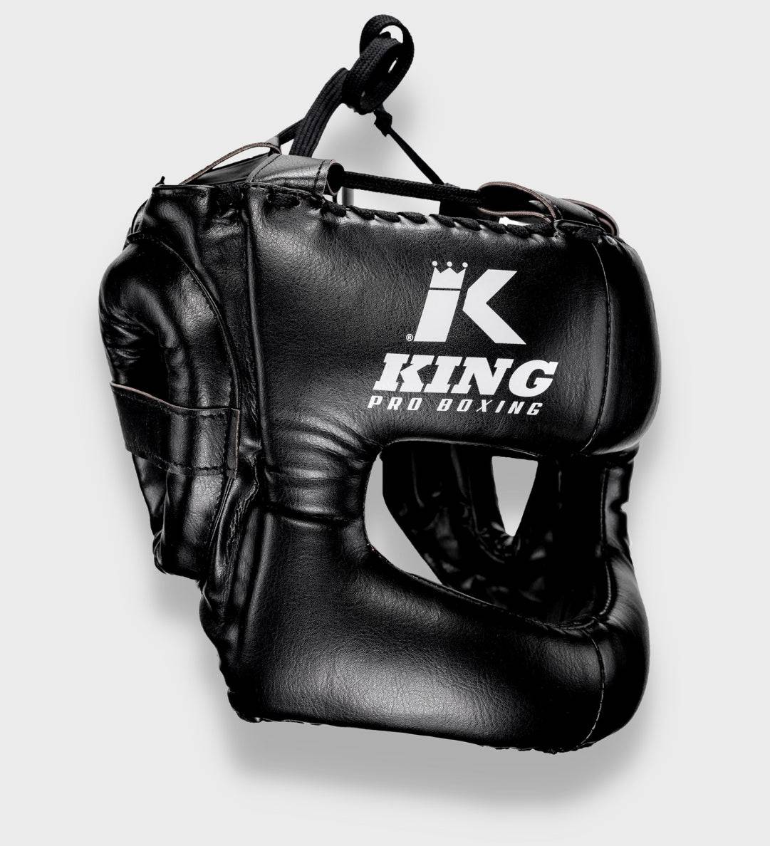 King Hoofdbeschermer Pro Iron - Zwart - The Fight Company Deutschland