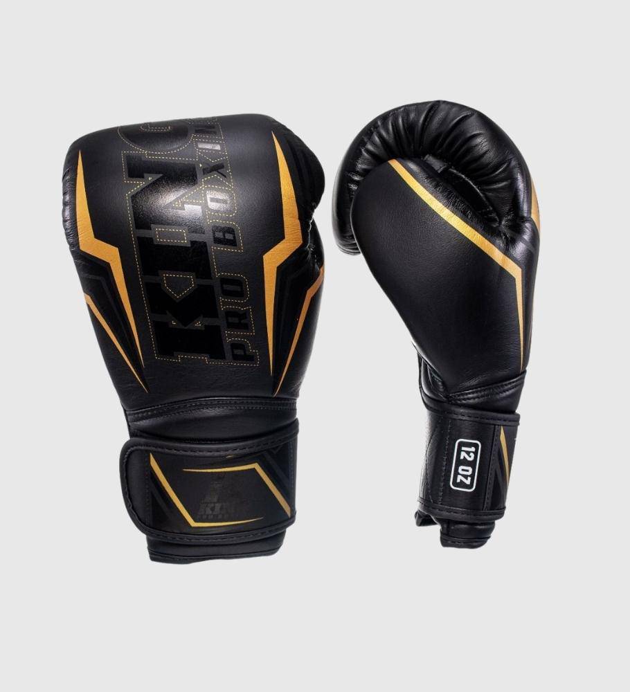 King (Kick)Bokshandschoenen Thor - Zwart/Goud - The Fight Company Deutschland