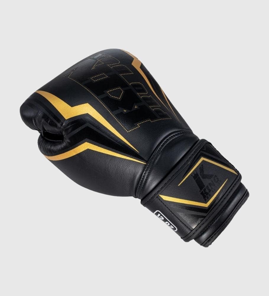 King (Kick)Bokshandschoenen Thor - Zwart/Goud - The Fight Company Deutschland