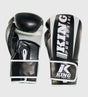 King (Kick)Bokshandschoenen Revo - Zwart/Wit - (Kick)Bokshandschoenen