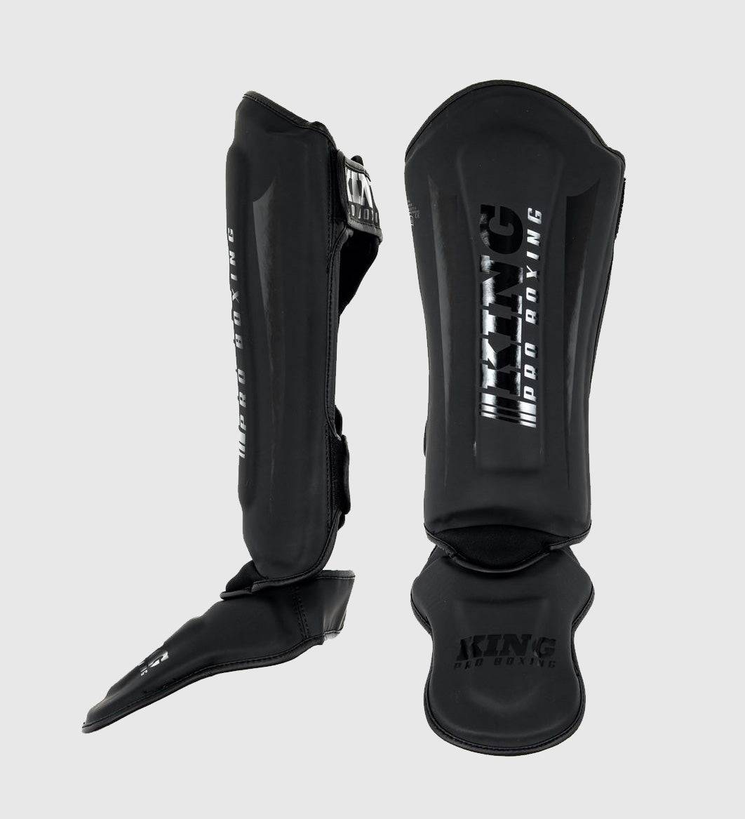 King Schienbeinschoner Revo - Schwarz/Schwarz - The Fight Company Deutschland