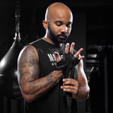 Hayabusa x Mayweather Bandages Stretch - Zwart/Grijs