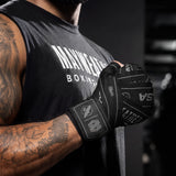 Hayabusa x Mayweather Bandages Stretch - Zwart/Grijs