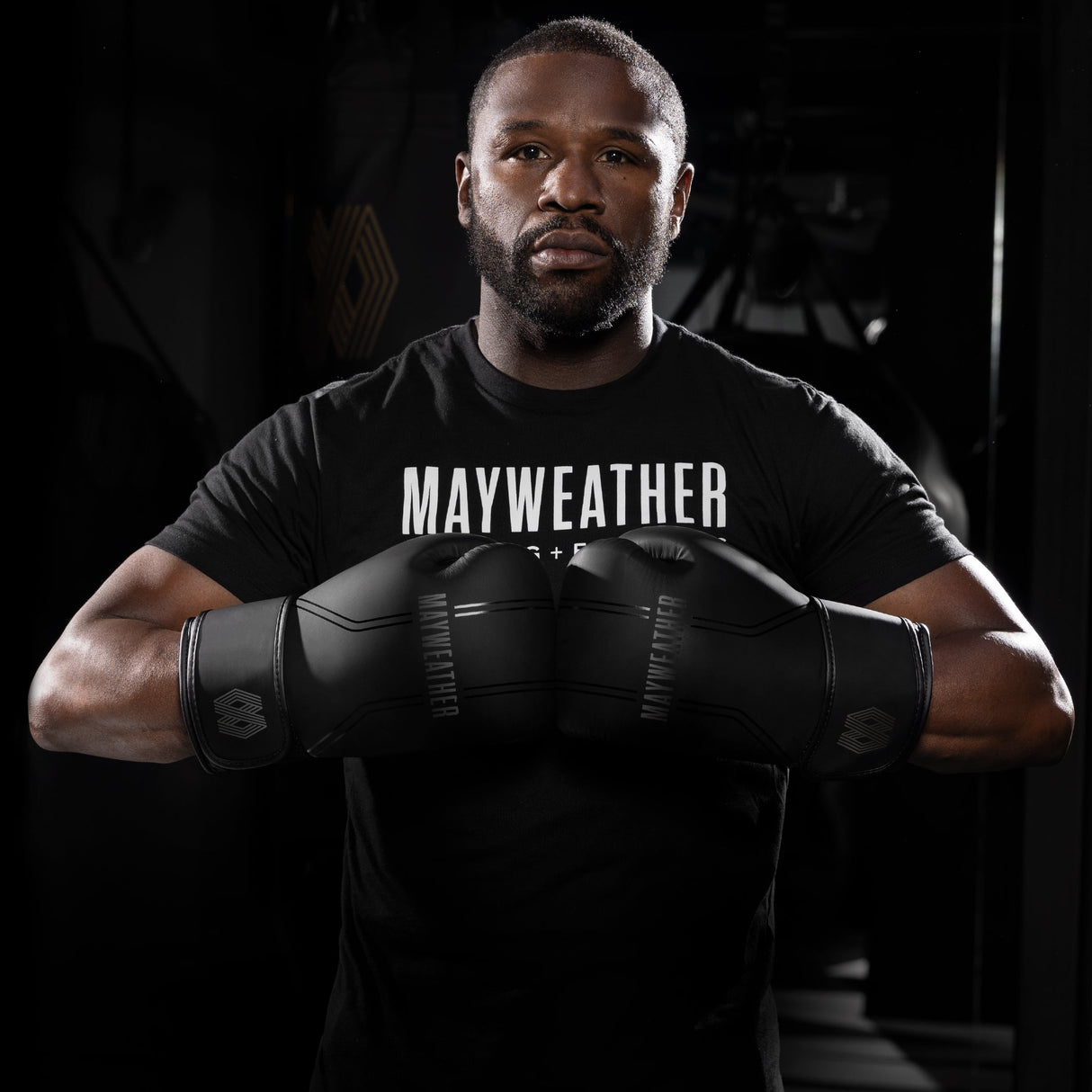 Hayabusa x Mayweather Bokshandschoenen Contender - Zwart/Zwart