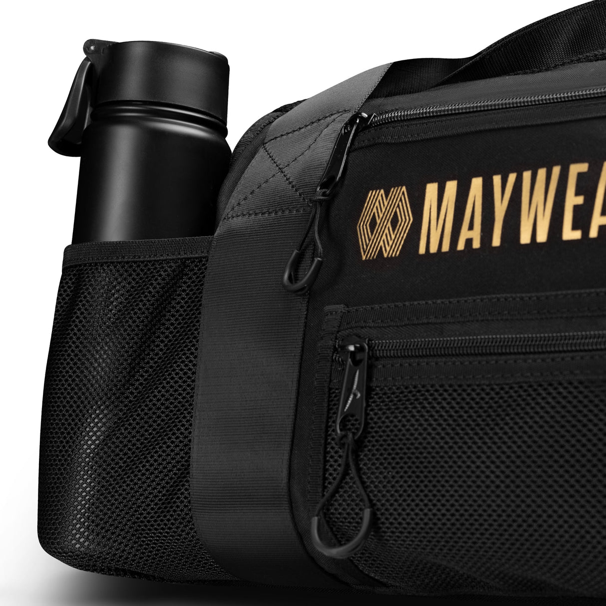 Hayabusa x Mayweather Sporttas Mesh - Zwart/Goud