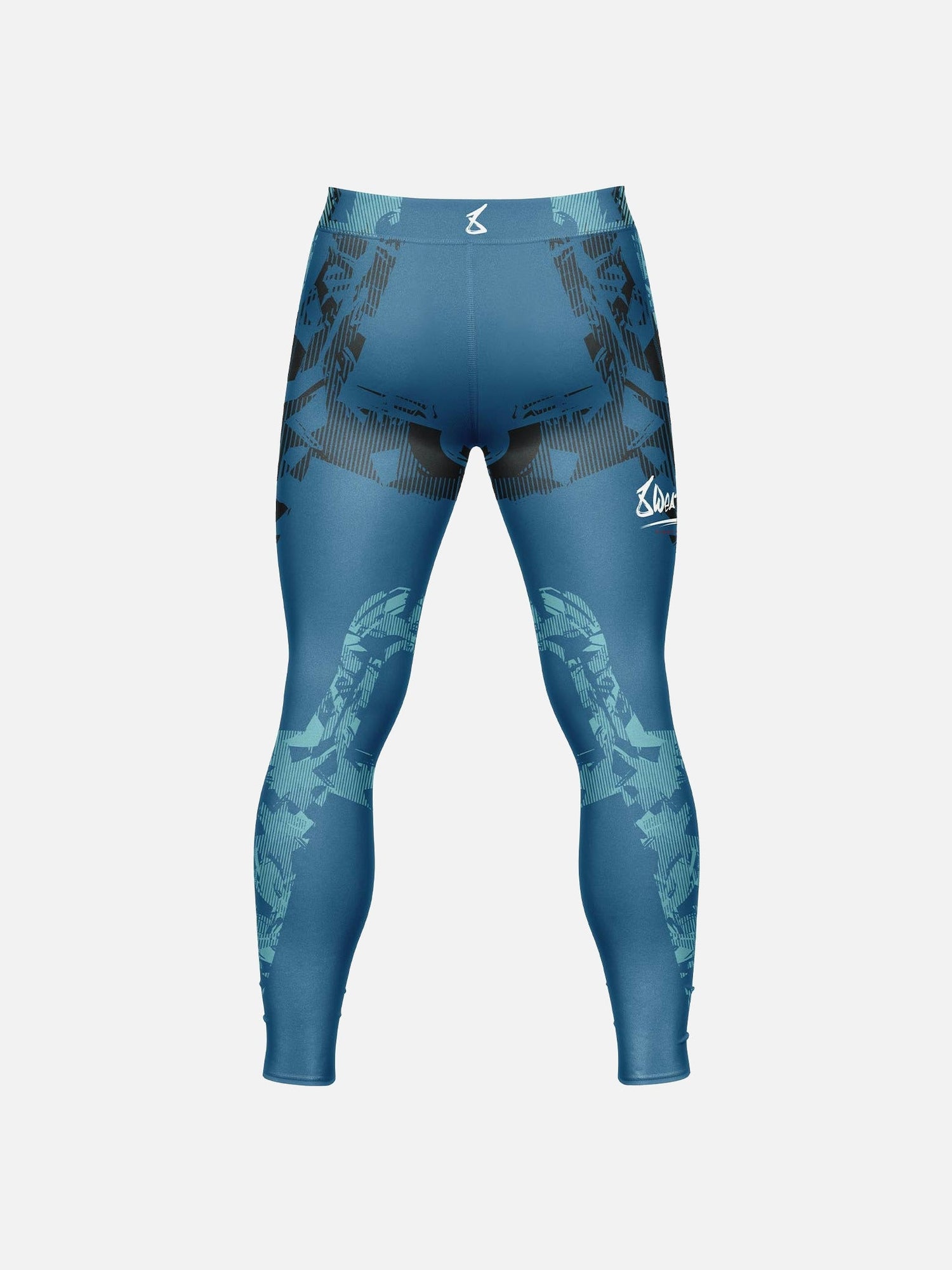 8 WEAPONS Kompressionshose Hit 2.0 - Marineblau/Schwarz