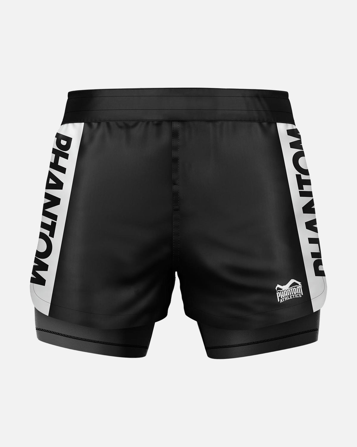 Phantom Athletics Kompressionsshorts Fusion 2in1 Apex - Schwarz