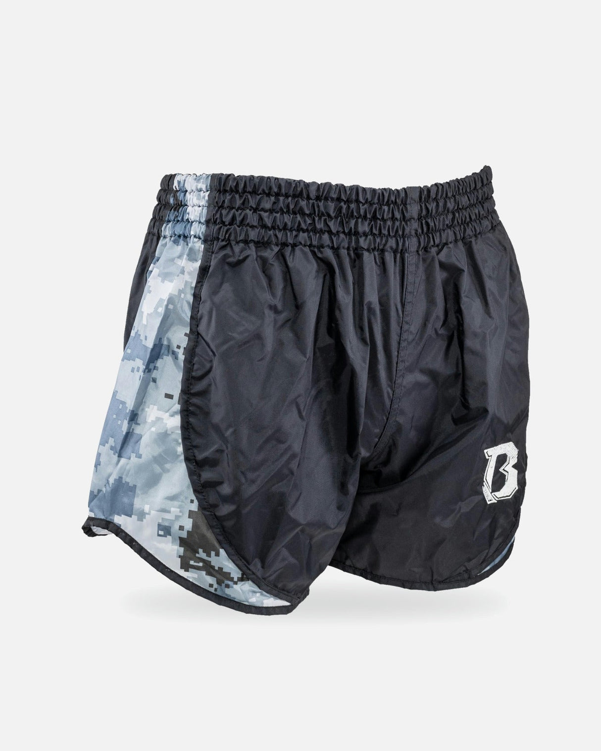 Booster Muay Thai Shorts Retro Hybrid - Grau