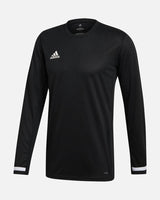 Adidas T19 Jersey Lange Ärmel - Schwarz/Weiß