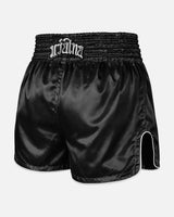 8 WEAPONS Muay-Thai-Shorts Mongkol - Schwarz/Weiß