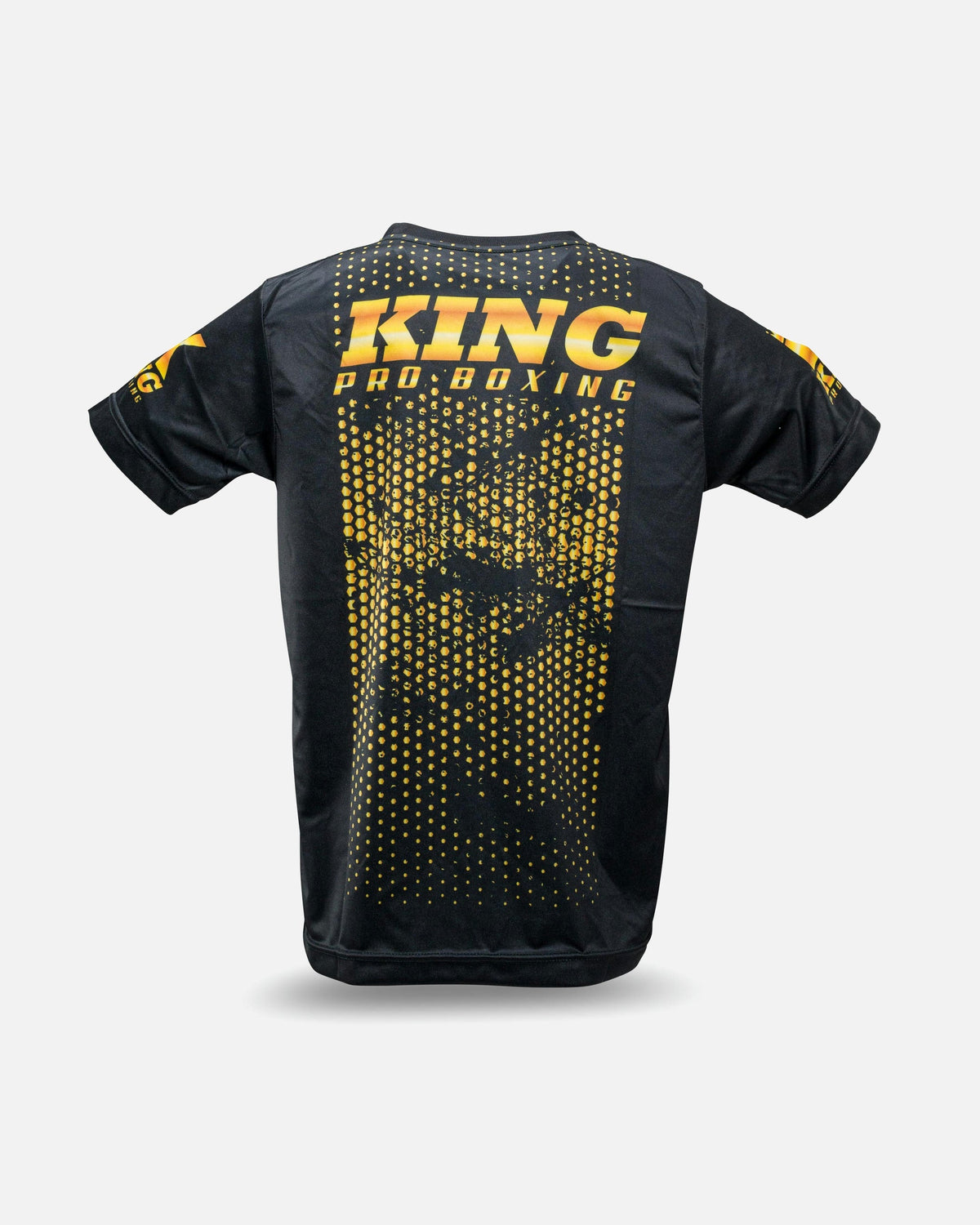 King Pro Boxing T-Shirt Hexagon 2 Kinder - Schwarz
