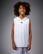 Venum Hoodie Elite Ärmellos Kinder - Weiß