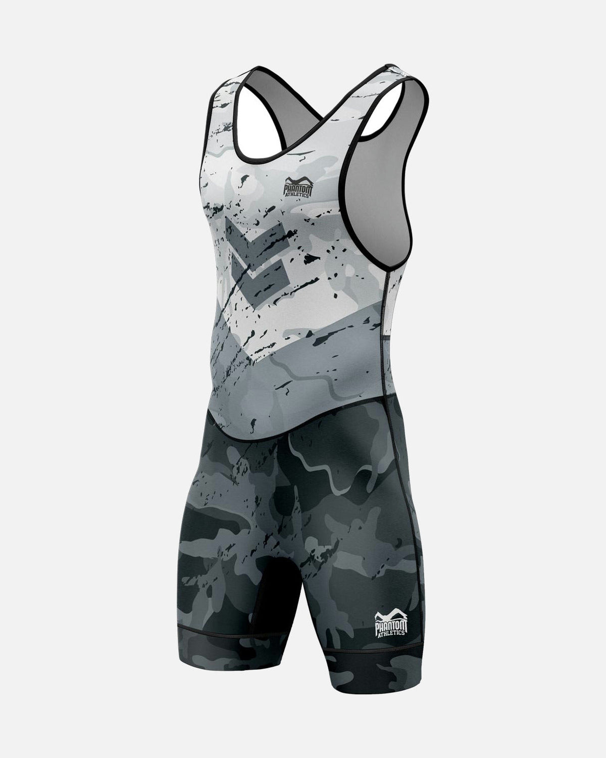 Phantom Athletics Ringeranzug Delta - Weiß/Grau/Schwarz