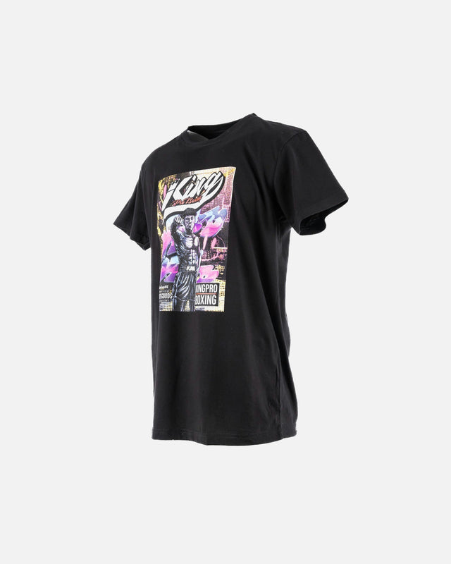 King Pro Boxing T-Shirt Comic - Schwarz
