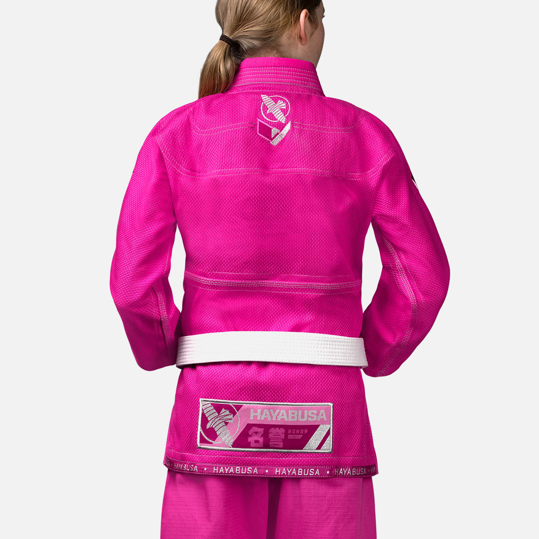 Hayabusa BJJ-Gi Ascend Kinder - Rosa