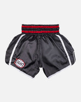 8 WEAPONS Muay Thai Shorts Bangkok - Schwarz/Weiß
