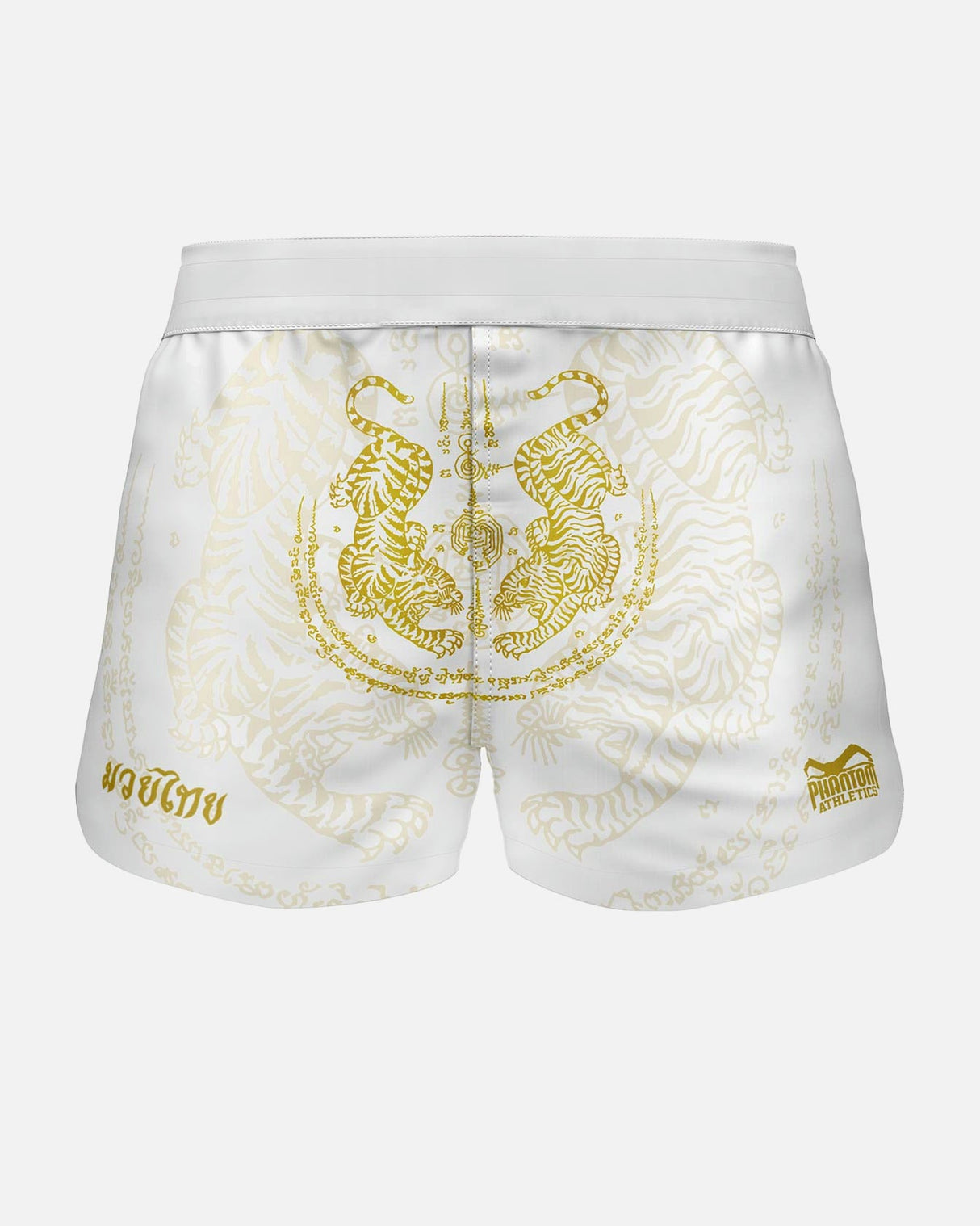 Phantom Athletics Muay Thai Shorts Fusion - Weiß/Gold