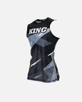 King Pro Boxing Rashguard Shadow 1 Damen - Schwarz