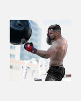 Phantom Athletics MMA-Handschuhe Raider - Rot/Schwarz Camo