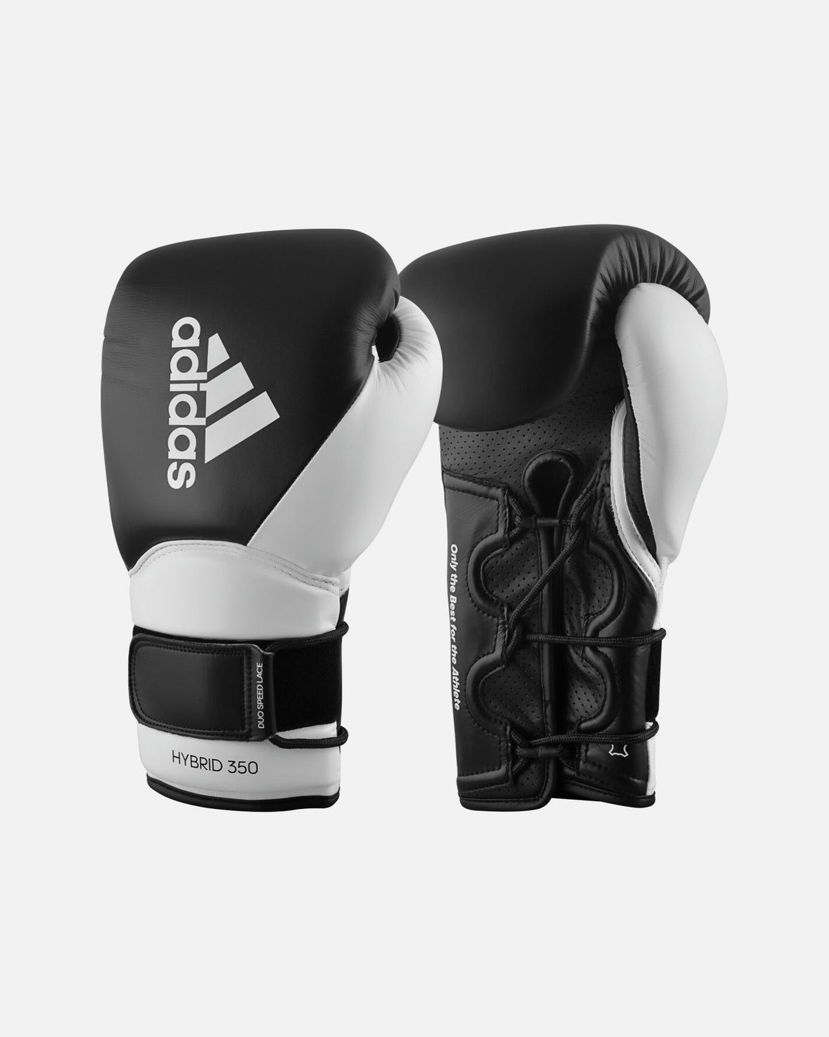 Adidas Boxhandschuhe Hybrid 350 Duo Lace - Schwarz/Weiß