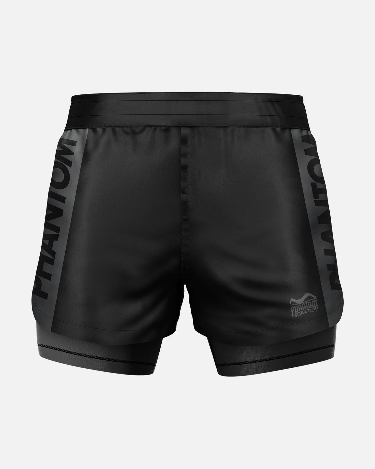 Phantom Athletics Kompressionsshorts Fusion 2in1 Apex - Grau