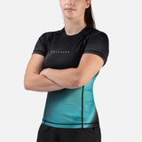 Hayabusa Rashguard Apex Nova Kurzarm Damen - Petrol