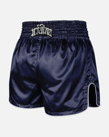 8 WEAPONS Muay Thai Shorts Mongkol - Marineblau/Weiß
