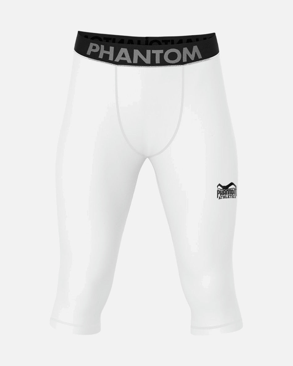 Phantom Athletics Kompressionsshorts APEX 3/4 - Weiß