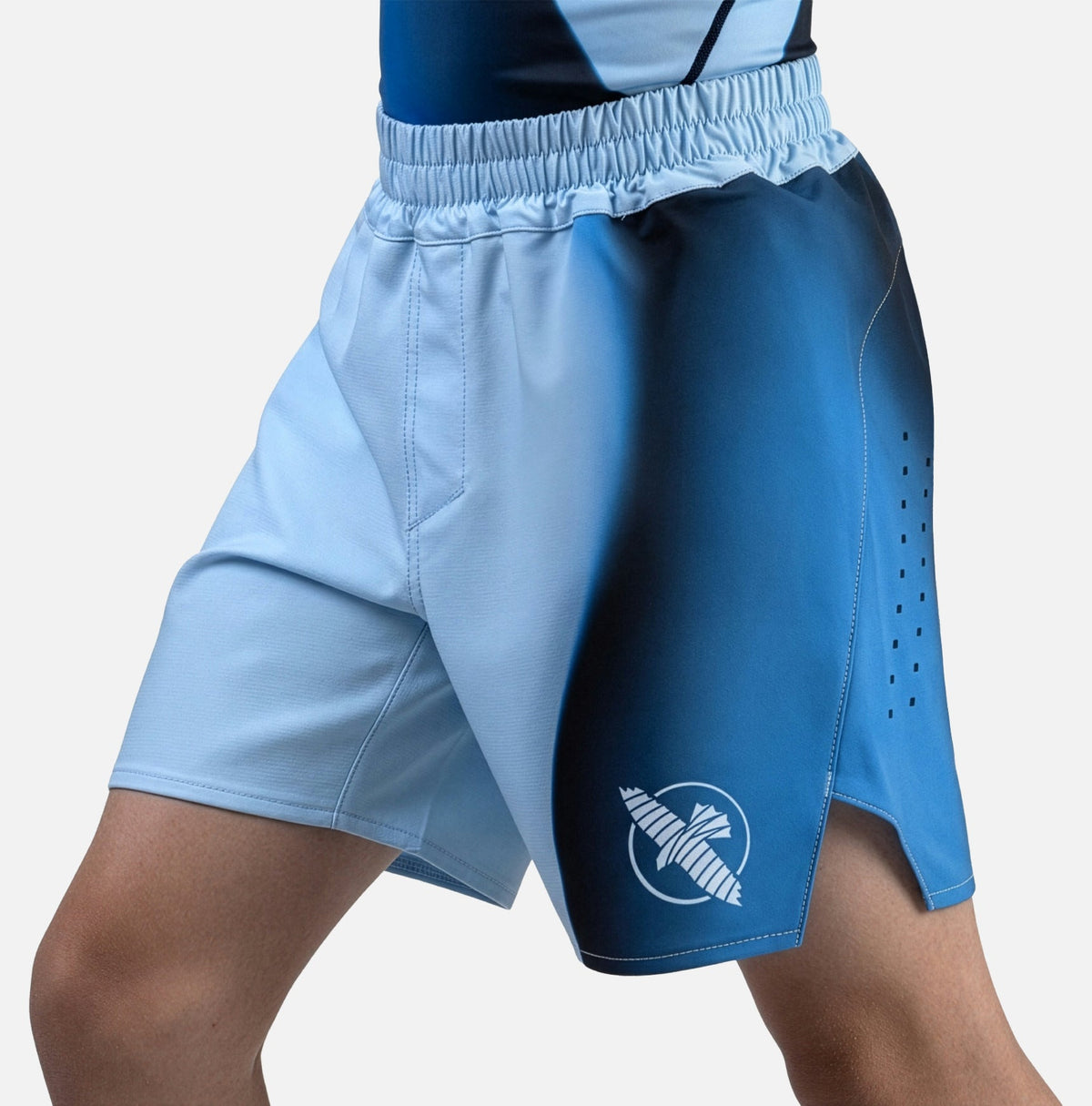Hayabusa MMA Shorts Apex Nova Kinder - Blau
