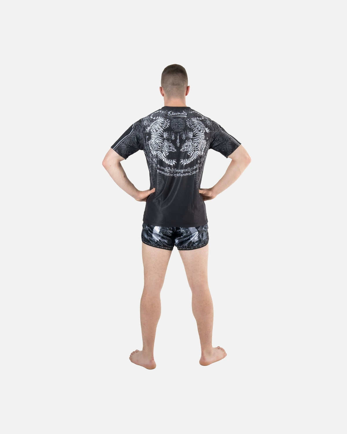 8 WEAPONS T-Shirt Functional – Schwarz/Grau