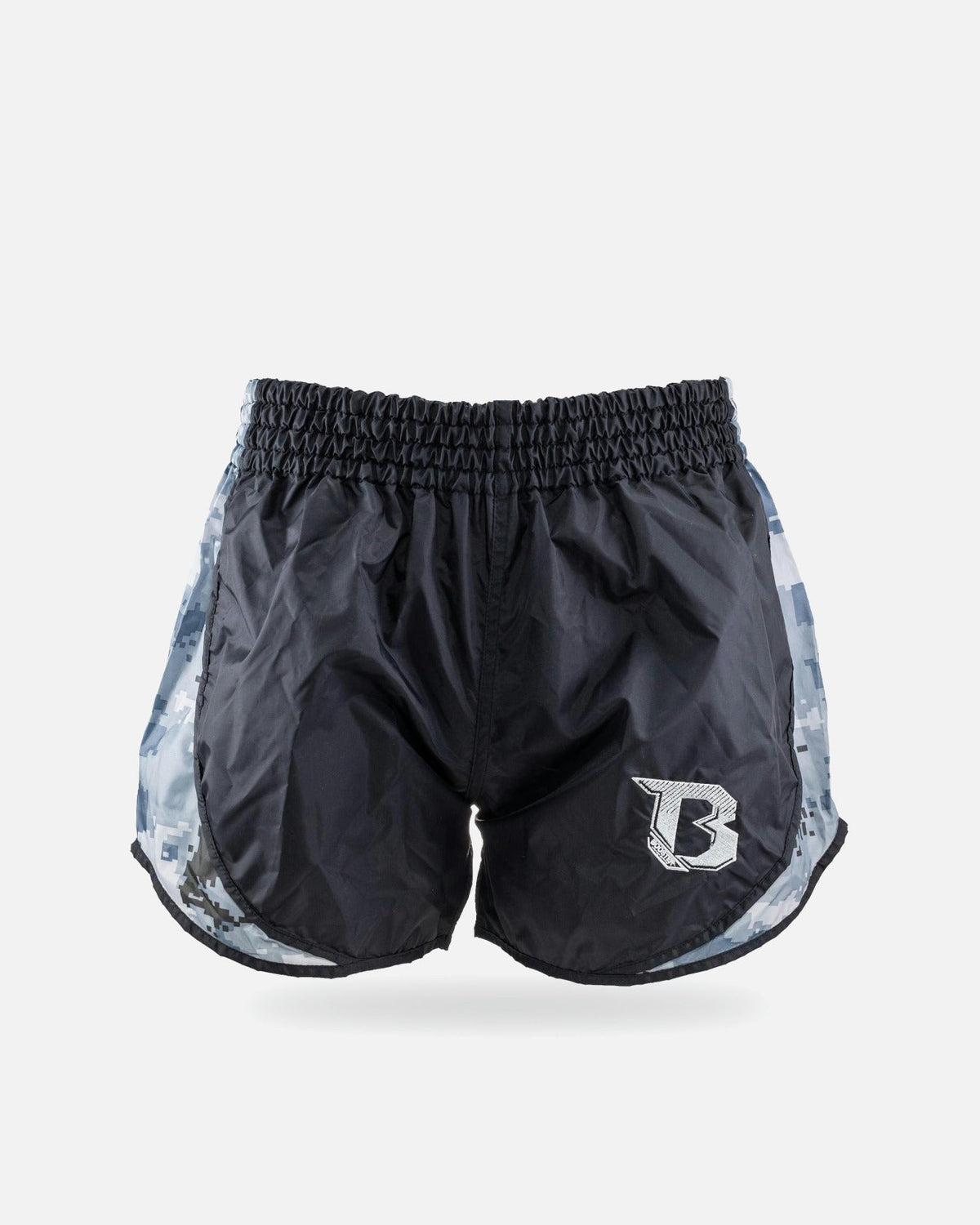 Booster Muay Thai Shorts Retro Hybrid - Grau