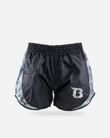 Booster Muay Thai Shorts Retro Hybrid - Grau