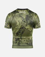 8 WEAPONS Rashguard Hit 2.0 - Oliv/Schwarz
