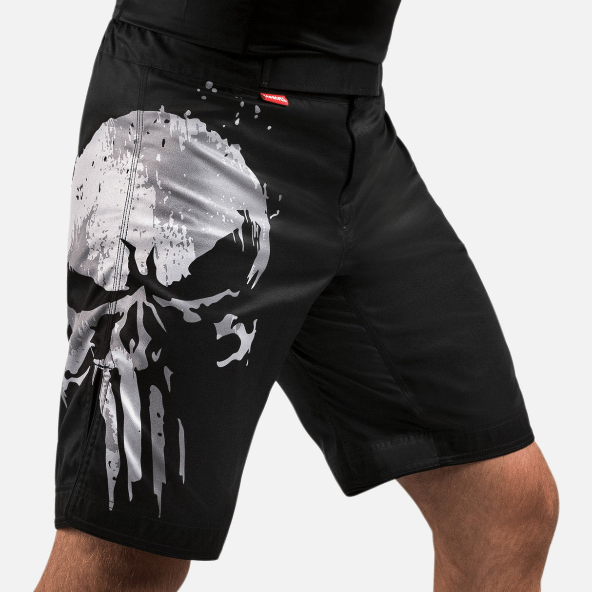 Marvel MMA Shorts The Punisher - Schwarz