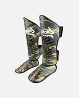 8 WEAPONS Schienbeinschoner Beastial Viper - Khaki